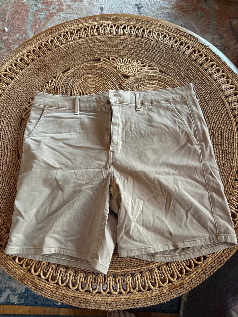 American Eagle Outfitters Women's Tan Bermuda Shorts